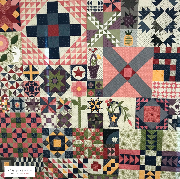 Betsy Chutchian Block Heads 2 Quilt